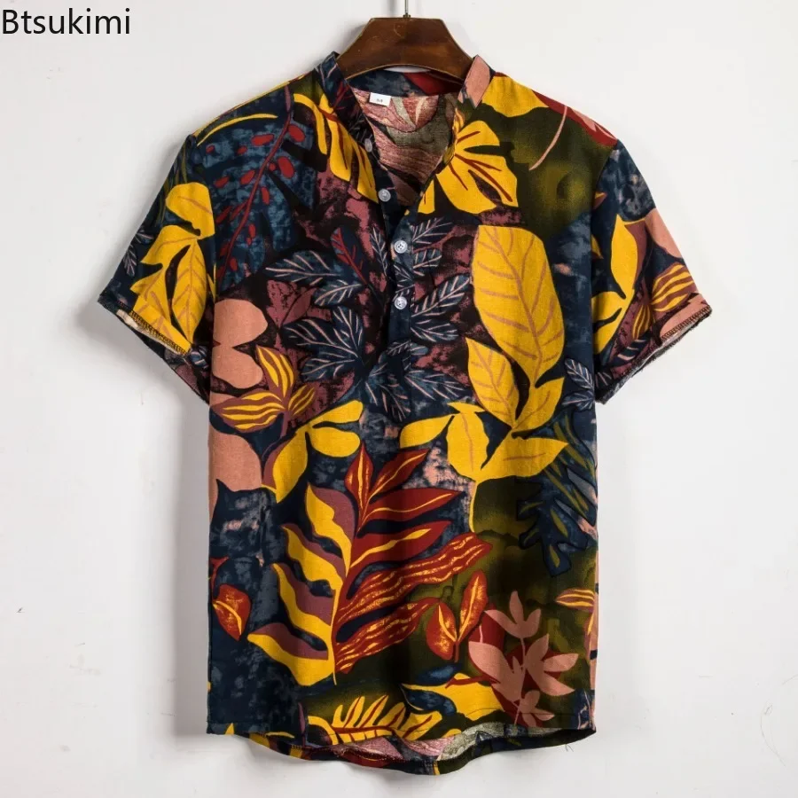 핫세일 남성 하와이안 플로럴 프린트 셔츠 패션 빈티지  - Vintage Hawaiian Floral Shirt 리뷰 및 가격